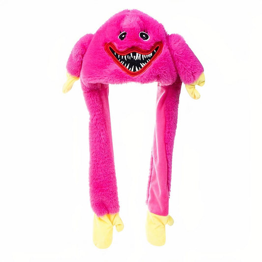 Chapeau Huggy Wuggy Knuffel Enger Griezelig Hoed Accessoire De Knuffel roze