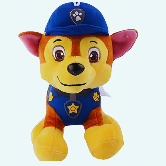 Chase Knuffel Paw Patrol Politiehond Blauw De Knuffel