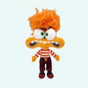 Colère Knuffel Uit Vice Versa 2 Rode Emotie Knuffel Met Grote Ogen De Knuffel