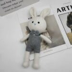 Crochet Konijn Monsieur Lapin Knuffel Handgemaakt Sprookjesdecoratie De Knuffel