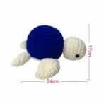 Crochet Zeeschildpad Knuffel Van Katoen Zacht Garen De Knuffel