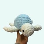 Crochet Zeeschildpad Knuffel Van Katoen Zacht Garen De Knuffel
