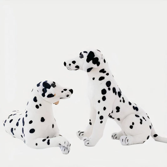 Dalmatien Knuffelhond Grote Maat Zacht Pluche Realistisch Ontwerp De Knuffel 30-cm