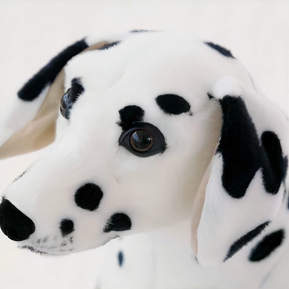 Dalmatien Knuffelhond Grote Maat Zacht Pluche Realistisch Ontwerp De Knuffel