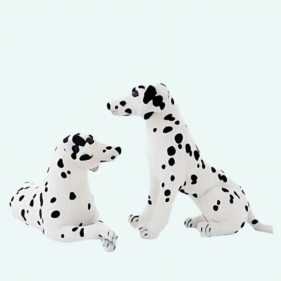 Dalmatien Knuffelhond Grote Maat Zacht Pluche Realistisch Ontwerp De Knuffel