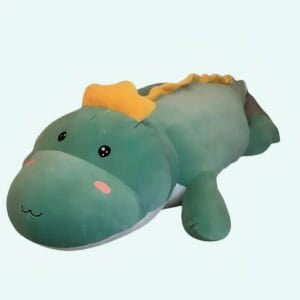 Diepe Paarse Dinosaurus Knuffel 100 cm Magische Vriend De Knuffel