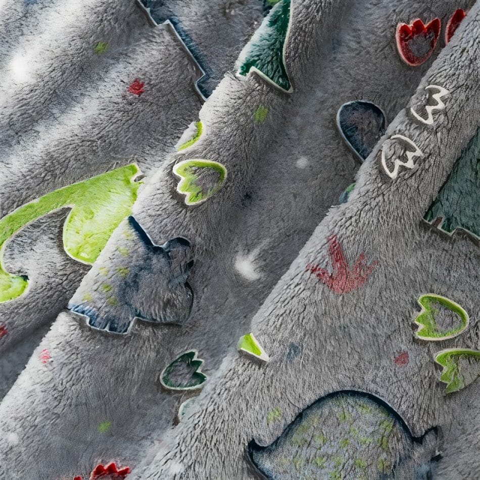 Dinosaurusvorm Deken Lichtgevend Pluche Voor Kinderen De Knuffel