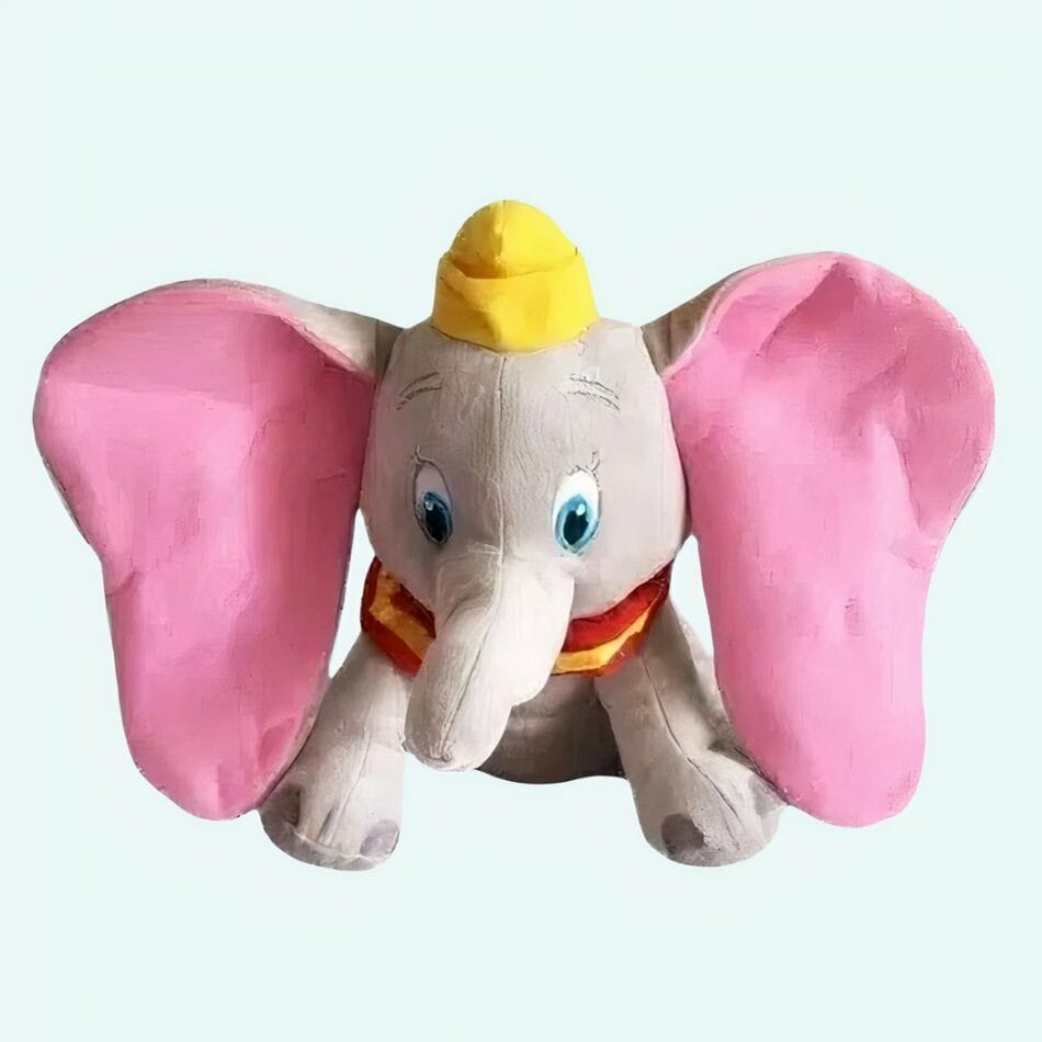 Disney Dumbo Knuffel Olifant Met Grote Oren En Hoed De Knuffel