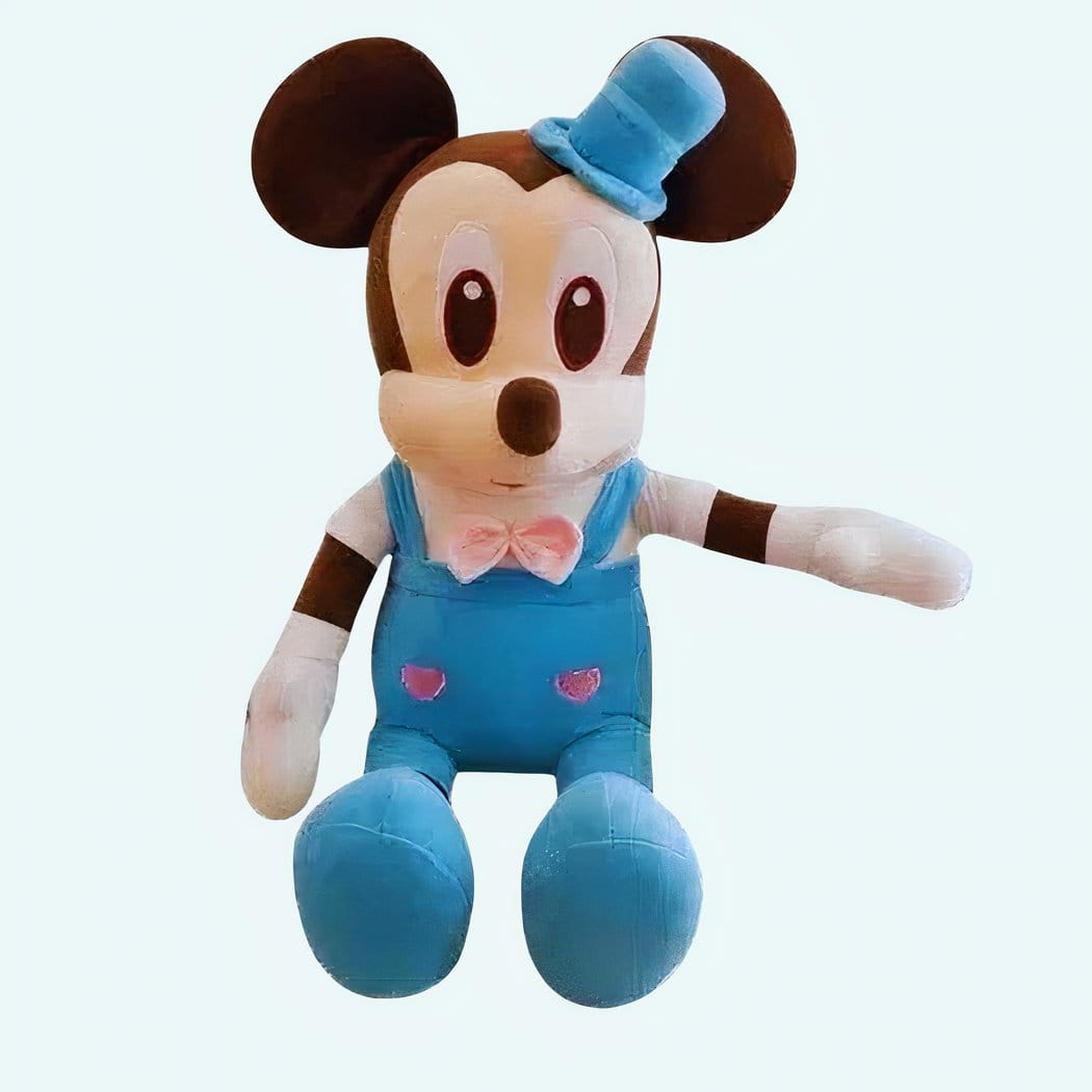 Disney Knuffel Mickey Mouse Blauw Zacht Pluche De Knuffel 70cm