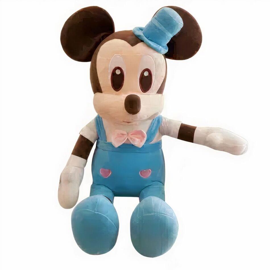 Disney Knuffel Mickey Mouse Blauw Zacht Pluche De Knuffel