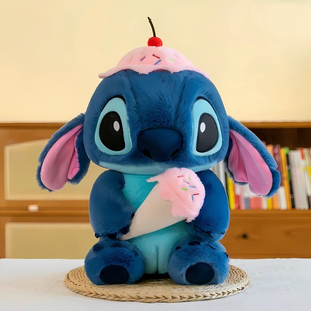 Disney Knuffel Stitch Met IJsje Ultra Zacht De Knuffel 45-cm