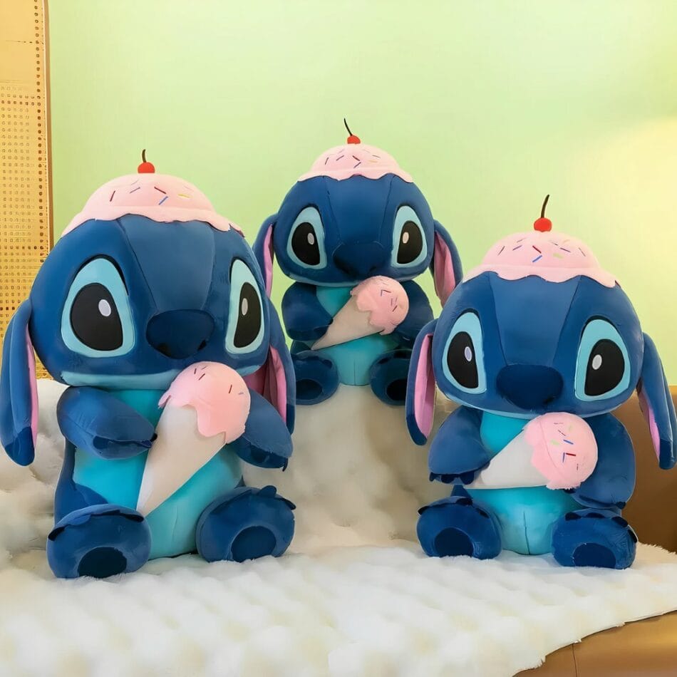 Disney Knuffel Stitch Met IJsje Ultra Zacht De Knuffel
