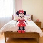 Disney Minnie Mouse Knuffel Met Roze Strik En Jurk De Knuffel