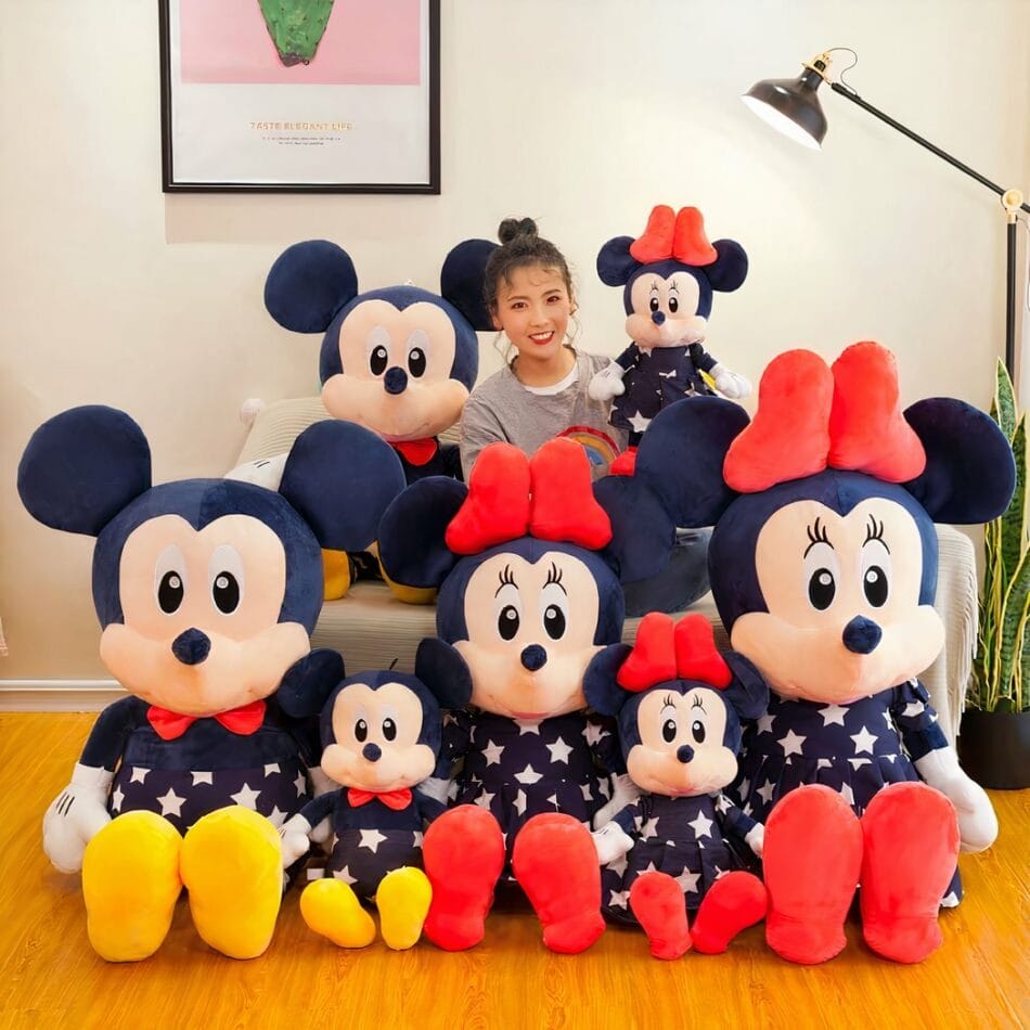 Disney Minnie Mouse Knuffel Met Sterrenjurk De Knuffel