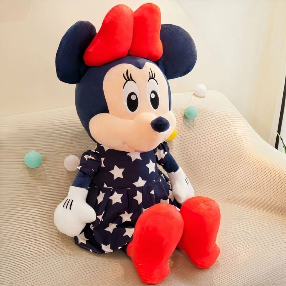 Disney Minnie Mouse Knuffel Met Sterrenjurk De Knuffel