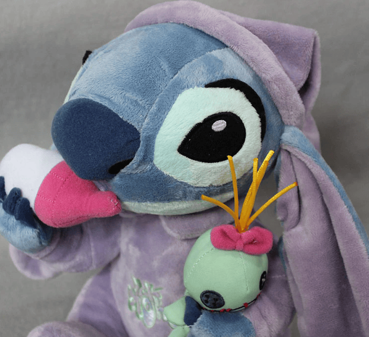 Disney Stitch Knuffel Zachte 28 cm Pluche Voor Slapen Troost De Knuffel