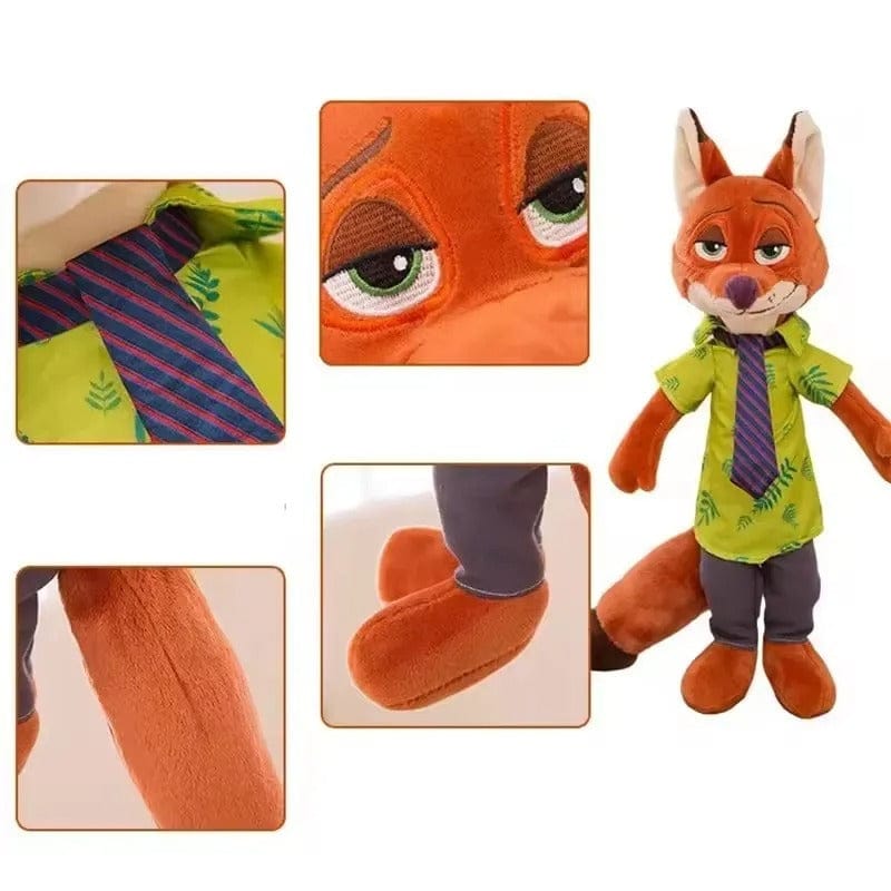 Disney Zootopie Knuffelduo Nick Wilde en Judy Hopps De Knuffel