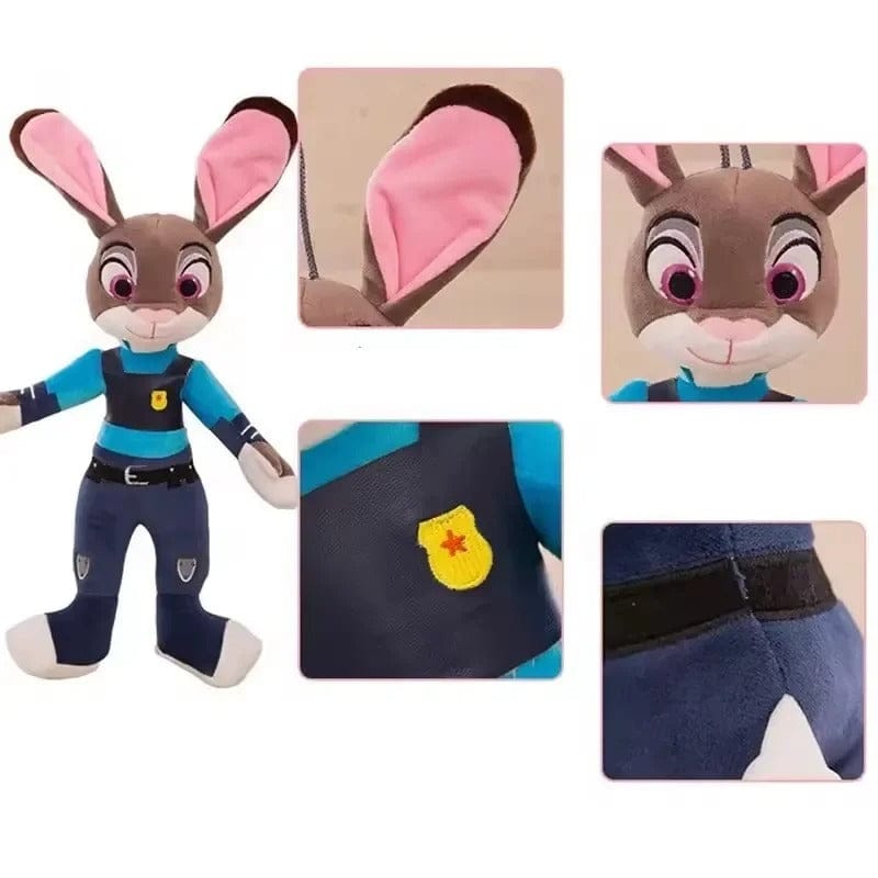 Disney Zootopie Knuffelduo Nick Wilde en Judy Hopps De Knuffel