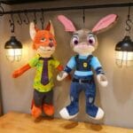 Disney Zootopie Knuffelduo Nick Wilde en Judy Hopps De Knuffel