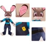 Disney Zootopie Knuffelduo Nick Wilde en Judy Hopps De Knuffel