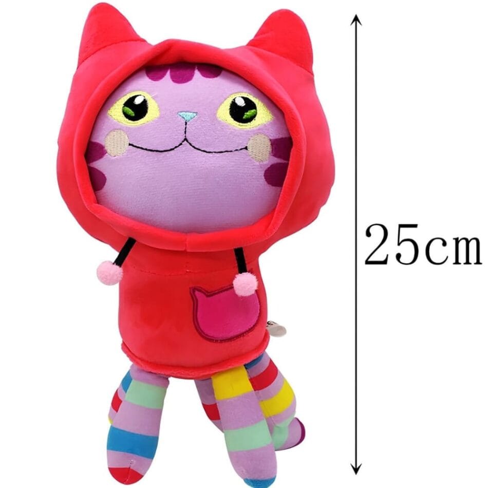DJ Miaou Knuffel Giraffe Gabby Maison Magique De Knuffel