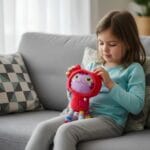 DJ Miaou Knuffel Giraffe Gabby Maison Magique De Knuffel