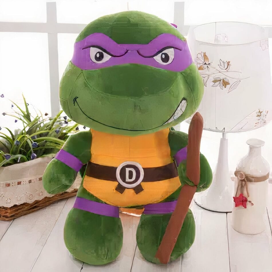 Donatello Knuffel Schildpad Ninja Zachte Metgezel Voor Kinderen De Knuffel