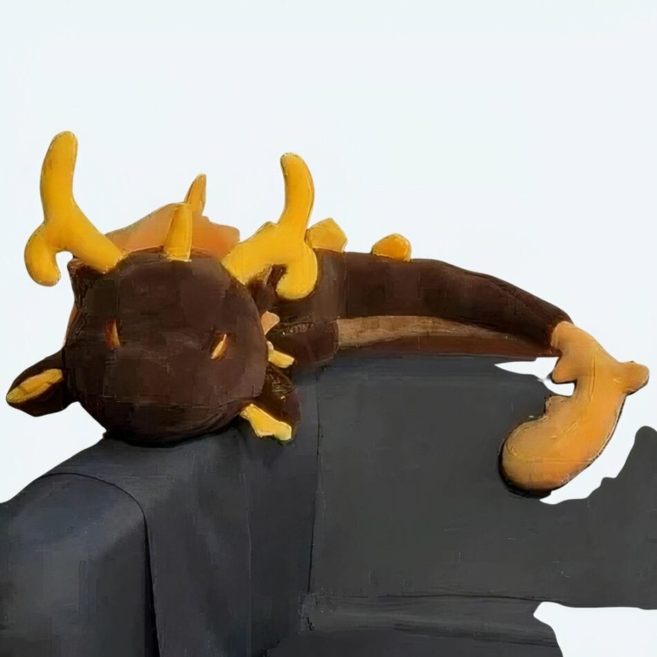 Donkergekleurde Knuffeldraak Zhongli Zacht en Betrouwbaar De Knuffel