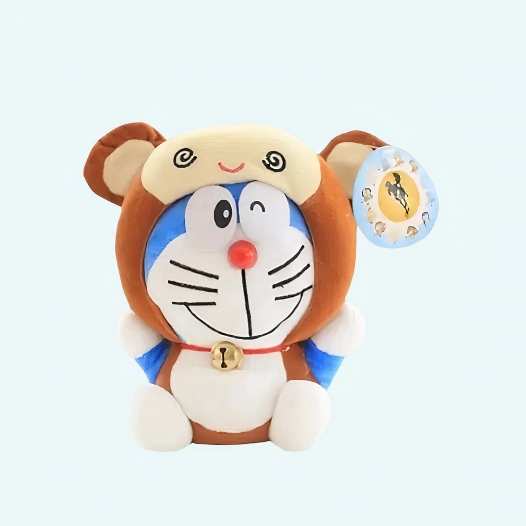 Doraemon Knuffel in Berenkostuum Zachte Kussen De Knuffel