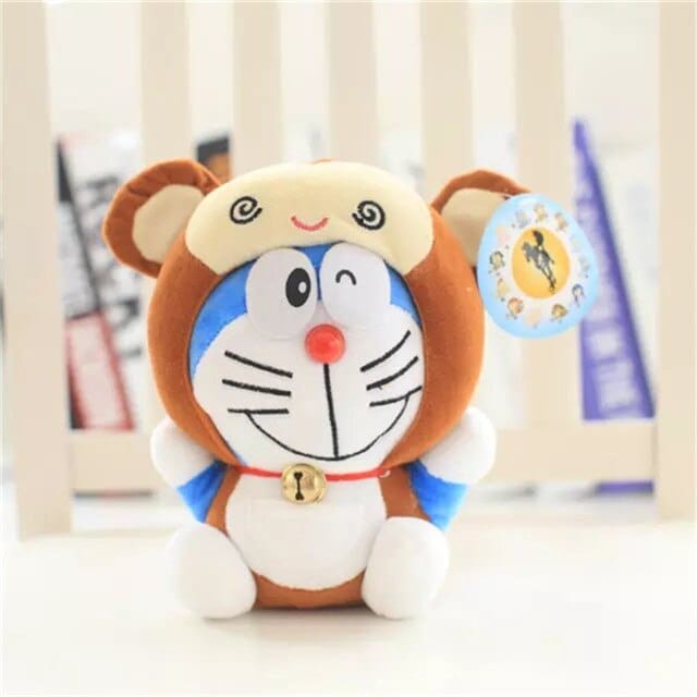 Doraemon Knuffel in Berenkostuum Zachte Kussen De Knuffel