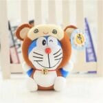 Doraemon Knuffel in Berenkostuum Zachte Kussen De Knuffel