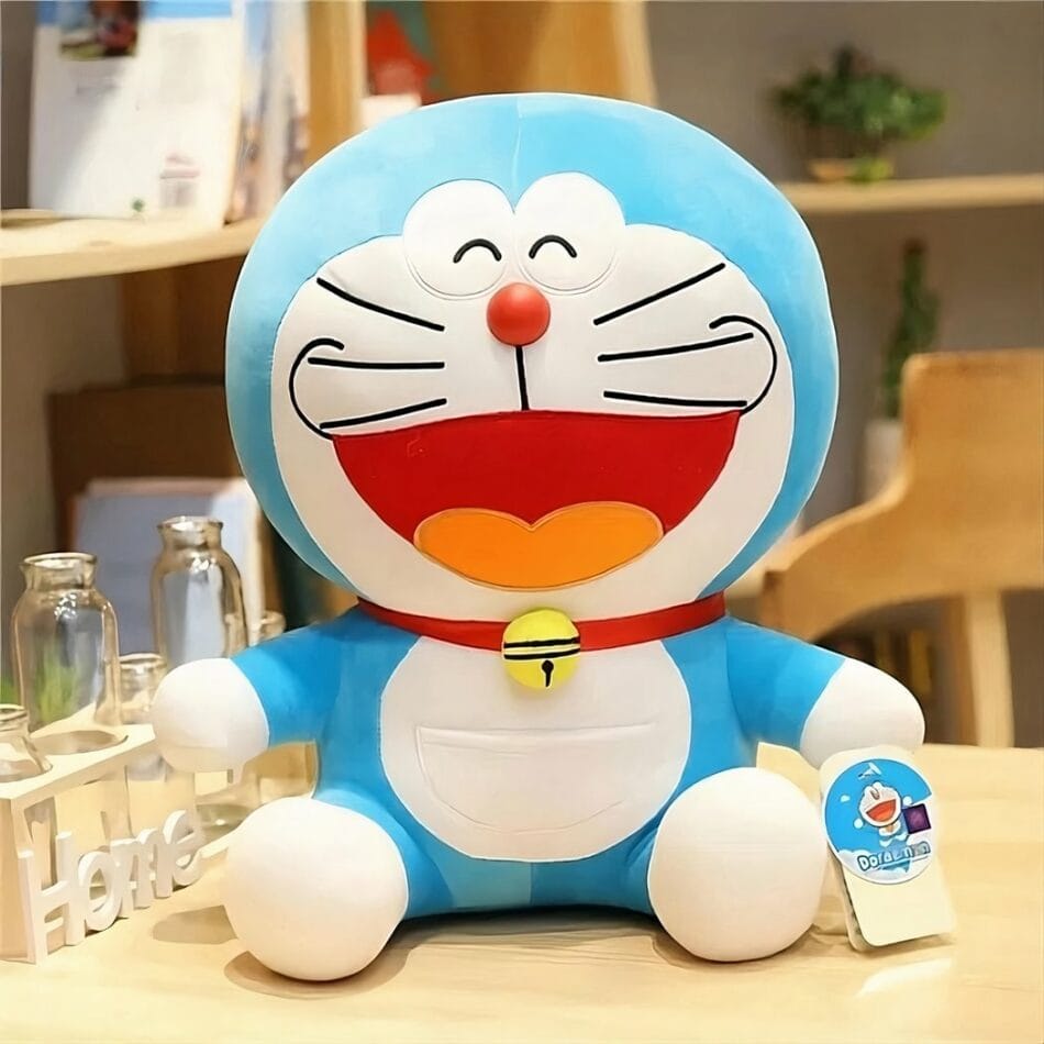 Doraemon Knuffel Lachend Met Zachte Duurzame Materialen De Knuffel