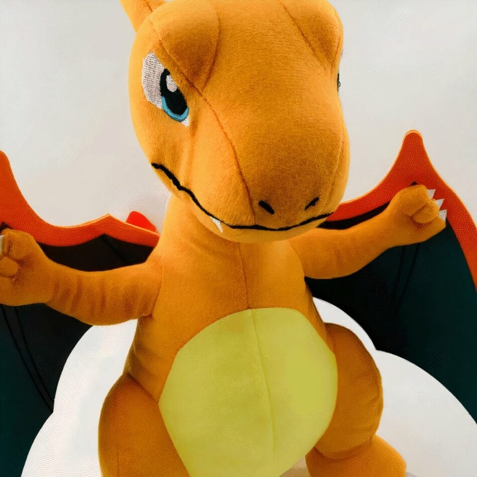 Dracaufeu Assis Zittende Pokémon Knuffel De Knuffel