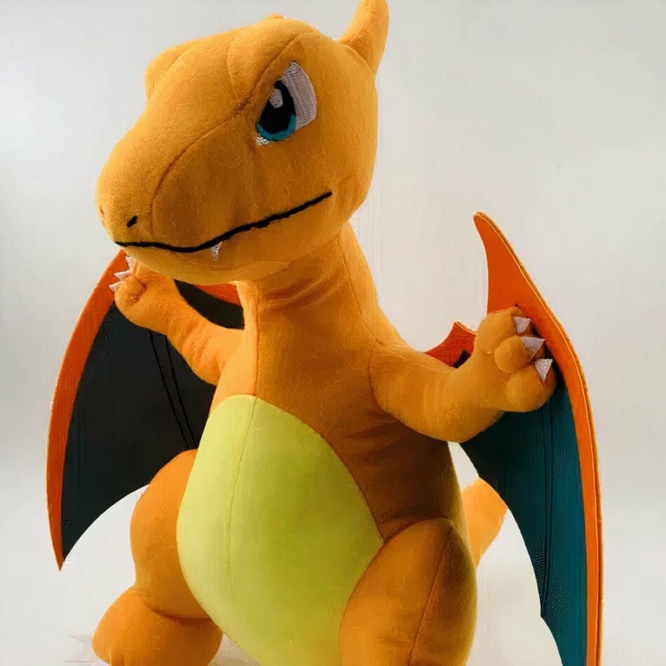 Dracaufeu Assis Zittende Pokémon Knuffel De Knuffel