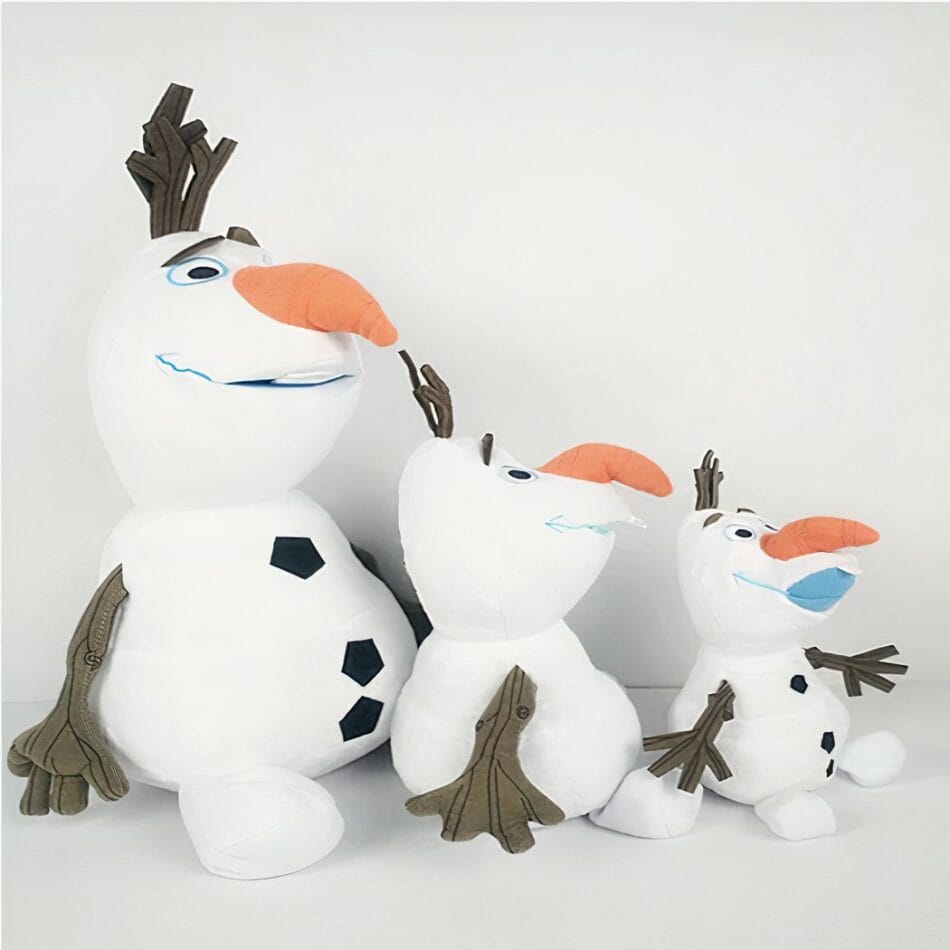 Drie Olaf Sneeuwpop Knuffels Set Voor Kinderen De Knuffel