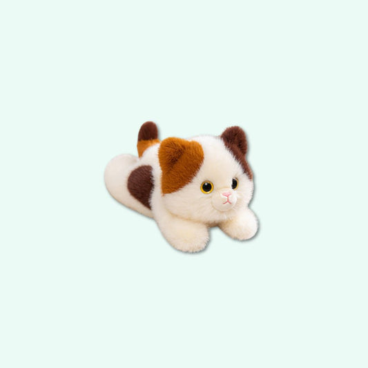 Driekleurige Verzwaarde Knuffelkat Zachte Kalmering De Knuffel