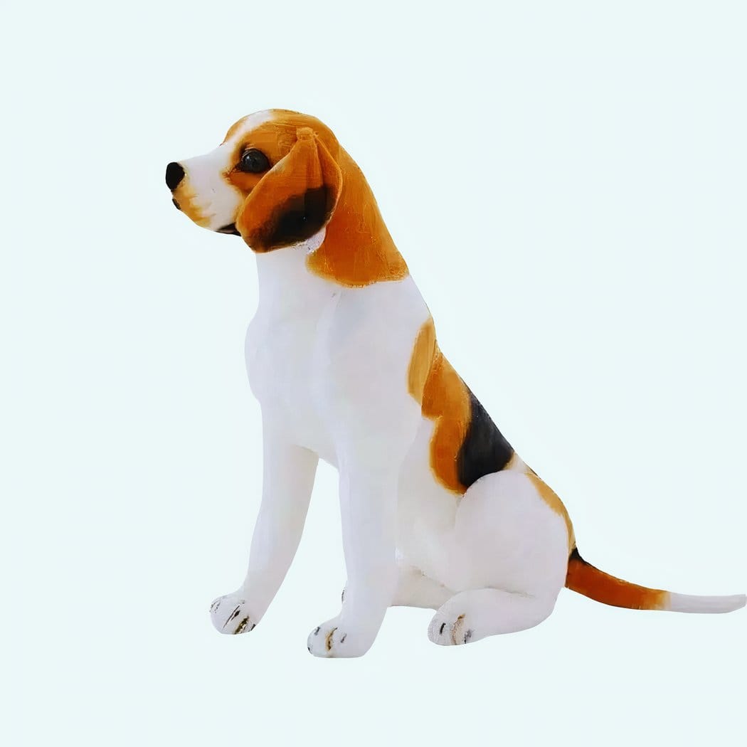 Driekleurige Zittende Reuzen Knuffelhond Jack Russell Inspiratie 90 cm De Knuffel