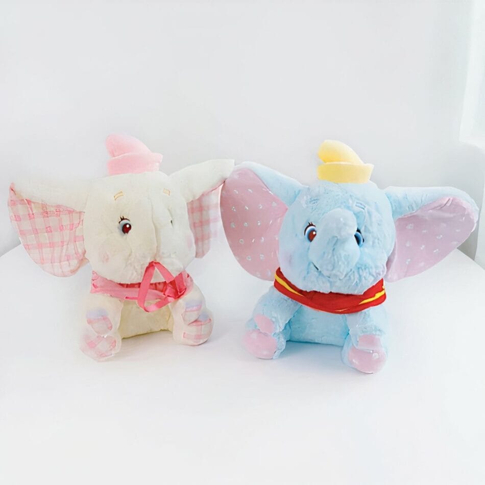 Dumbo Knuffel Gele Pastel Olifant Zacht Pluizige De Knuffel