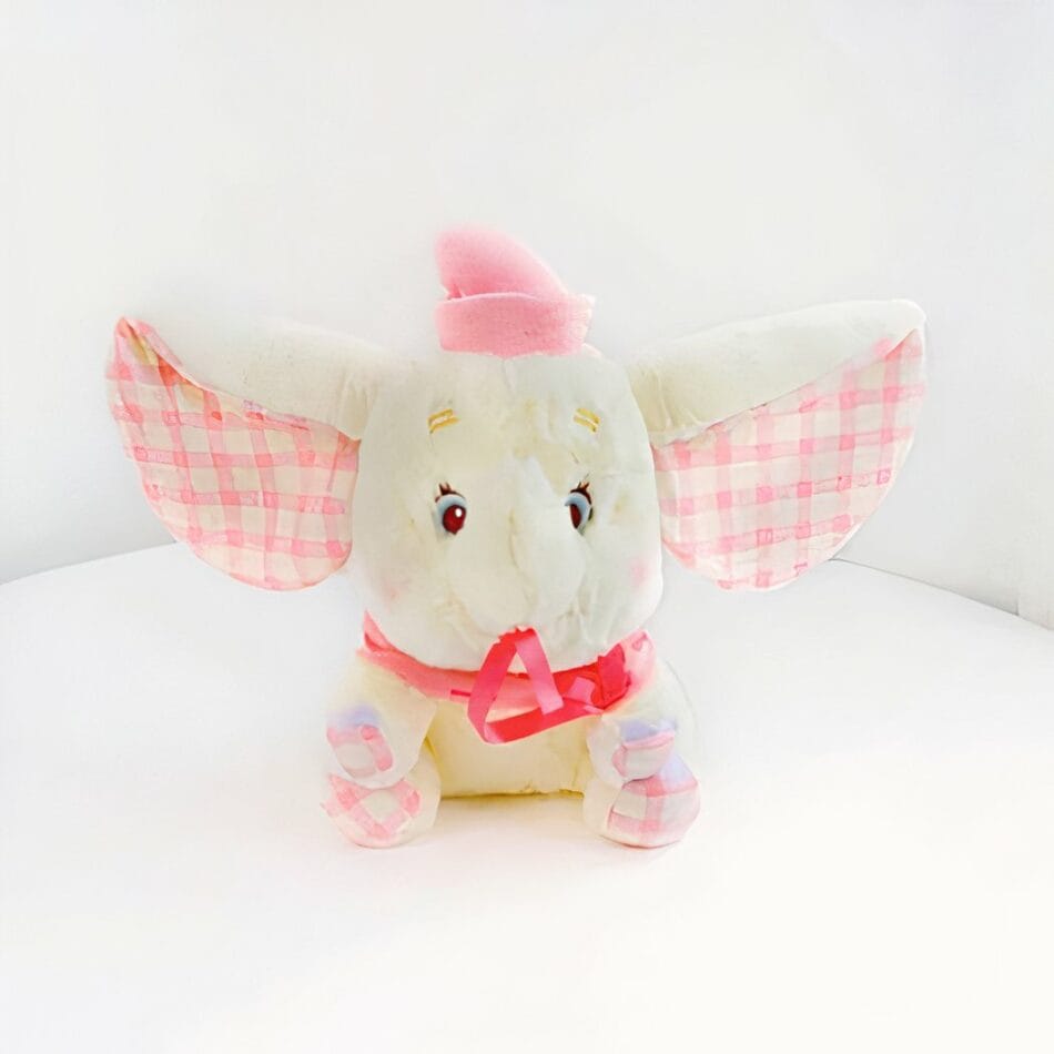 Dumbo Knuffel Gele Pastel Olifant Zacht Pluizige De Knuffel