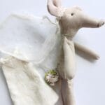 Duo Knuffel Muisjes Getrouwd Zachte Vulling 15 cm Hoog De Knuffel