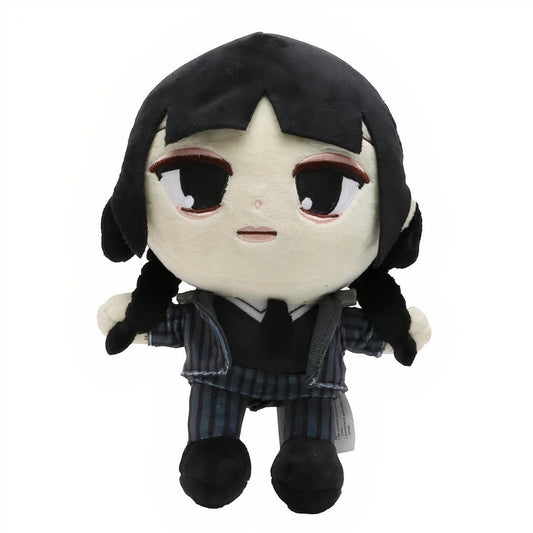 Duo Knuffels Mercredi Originele Serie Twee Zachte Heldinnen De Knuffel Mercredi Addams