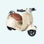 Elektrische Scooter Voor Labubu Knuffels Retro Uiterlijk De Knuffel