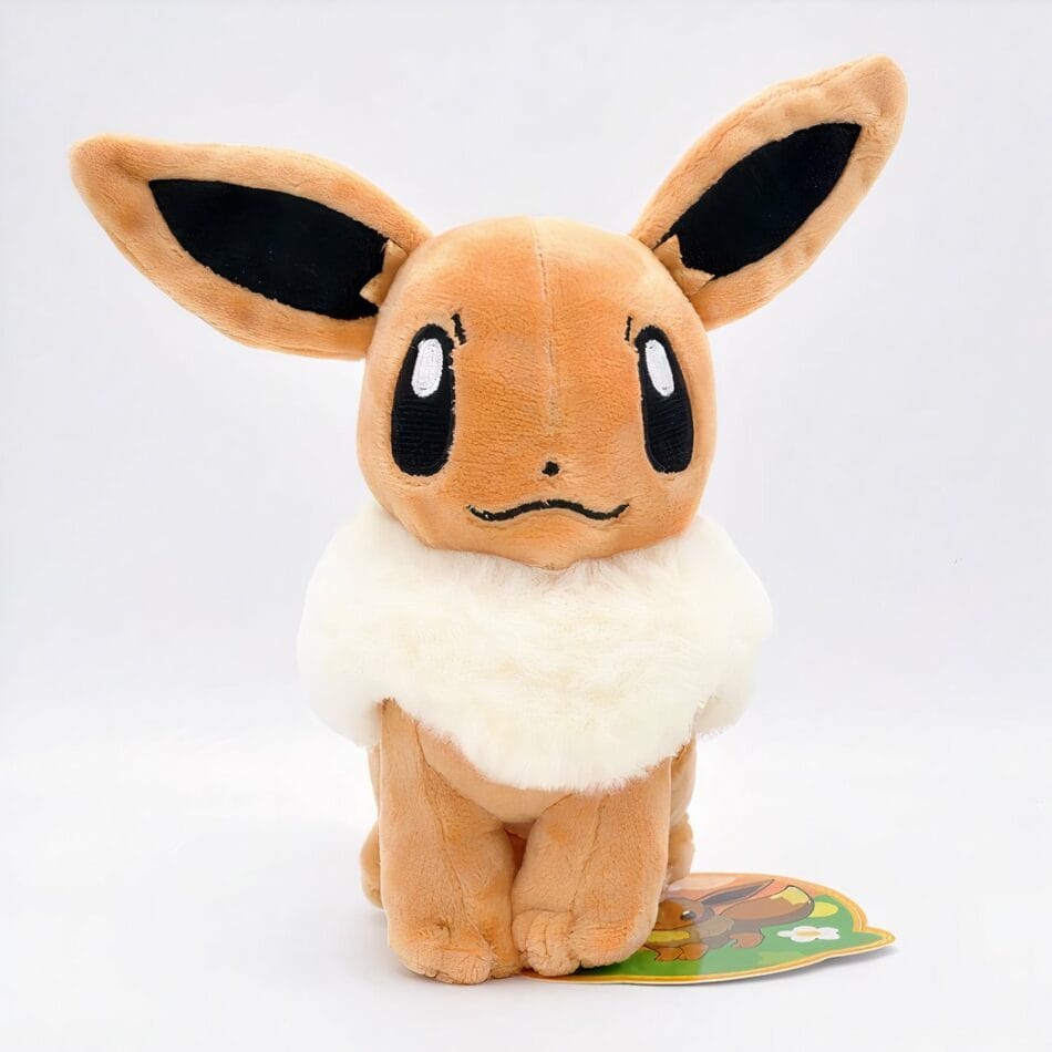 Evoli 20 cm en Aquali Knuffelset - Superzachte Pokémon De Knuffel