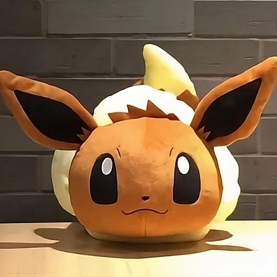 Evoli Knuffel Kussen Pokémon Slaapkussen De Knuffel