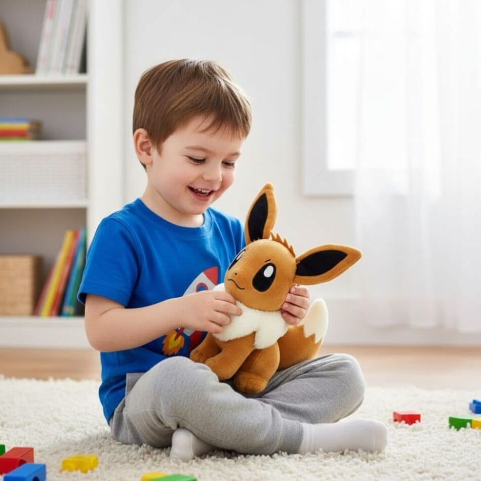 Évoli Knuffel Veranderbaar Lijfje 32 cm - Superschattig Pluche Beestje De Knuffel
