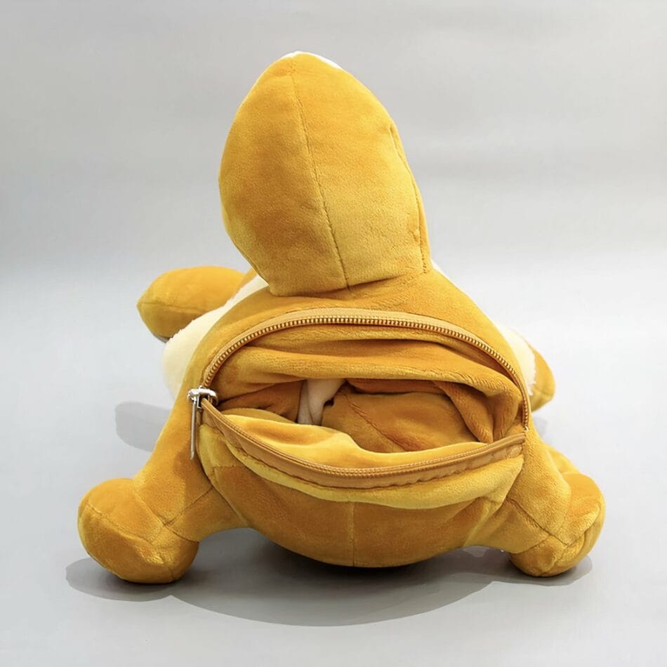 Évoli Omkeerbare Knuffel Met Twee Gezichten Uit Een Ei Kruipt De Knuffel