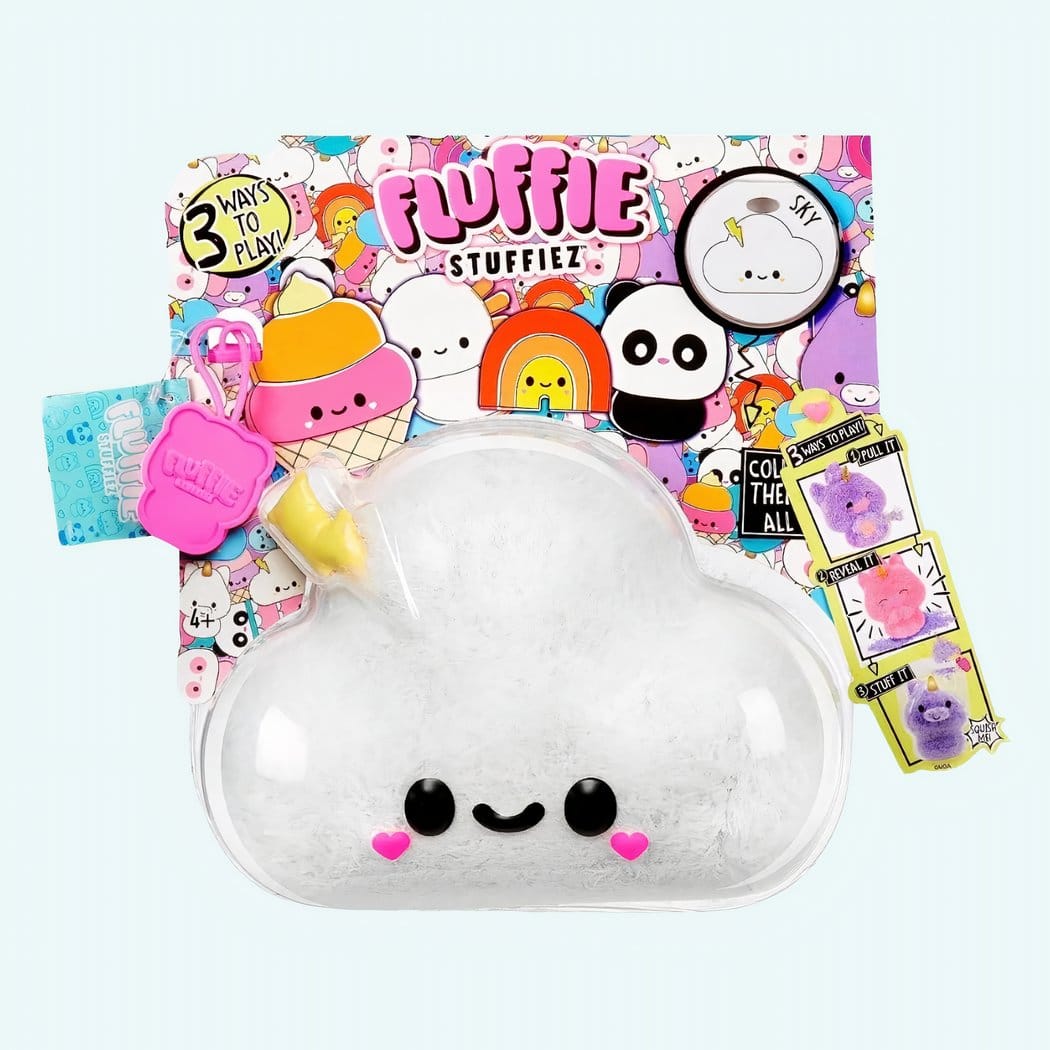 Fluffie Stuffiez Nuage Knuffel Zacht Pluche Kleurrijk Uiterlijk De Knuffel