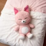 FoxI.Ny Knuffel Vos SKZOO Stray Kids Poederroze Vacht en Roze Oren De Knuffel