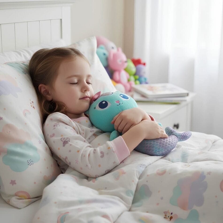 Gabby Kat Marine Knuffel Met Iriserende Zeemeerminstaart 20 cm De Knuffel
