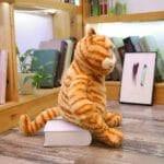 Garfield Knuffel Kat Grijze Vacht Met Bozig Gezicht De Knuffel